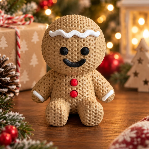 Biscoito Natalino 3D — ambiente natalino