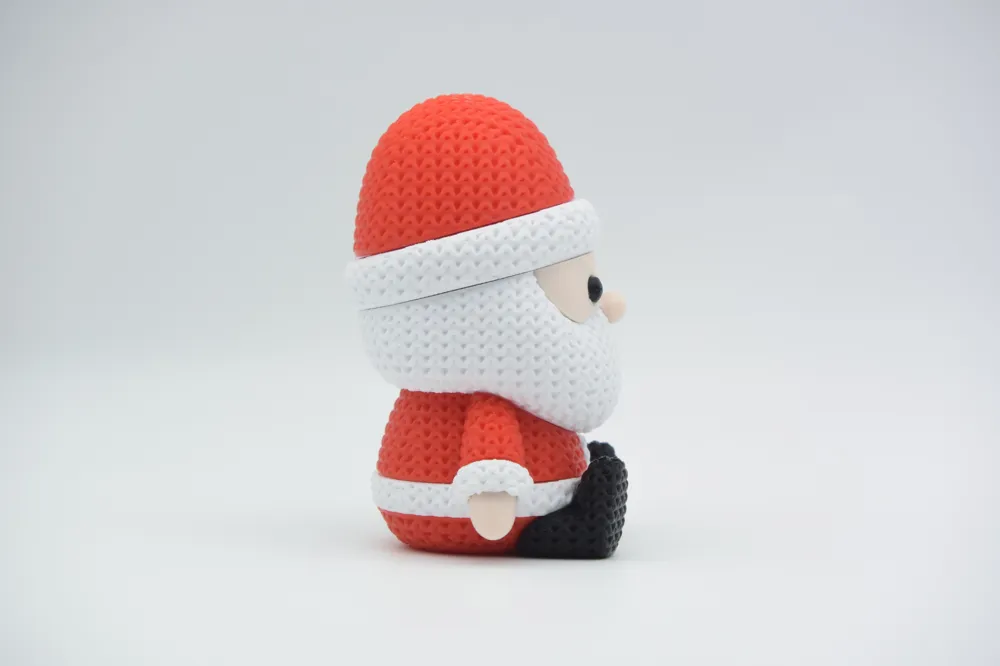 Papai Noel 3D — vista lateral