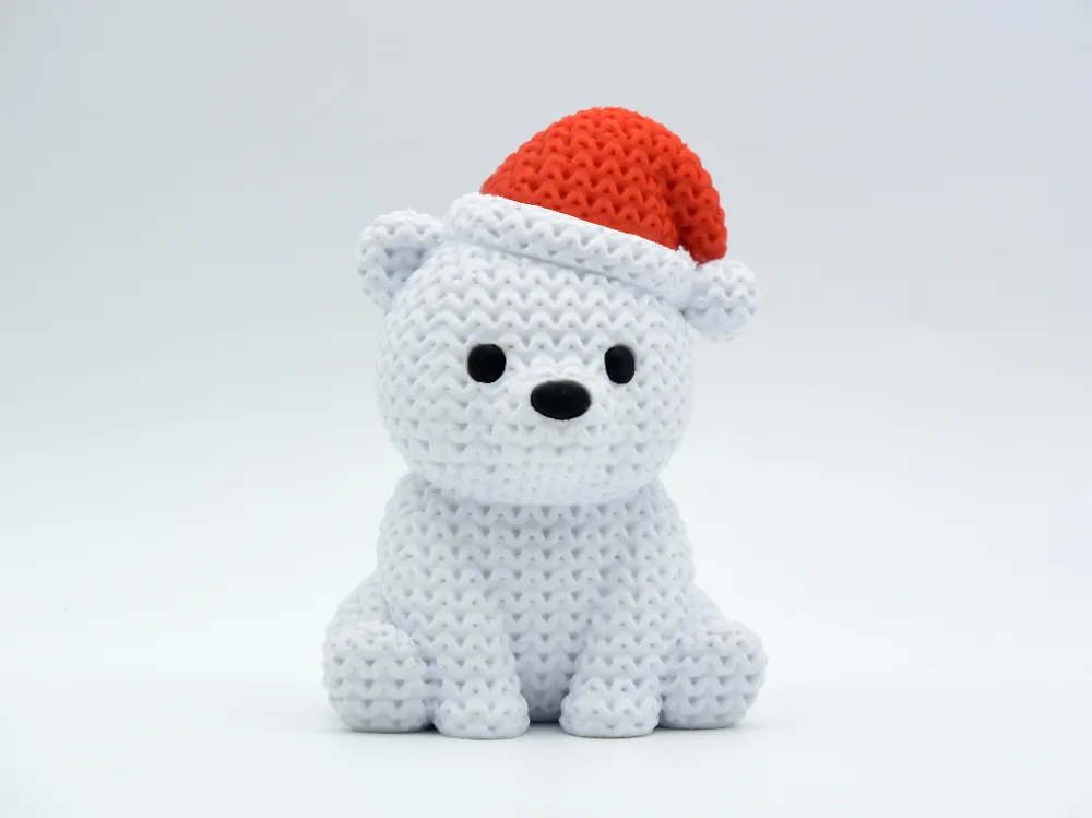 Urso Polar 3D — vista frontal