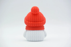 Boneco de Neve 3D — vista traseira