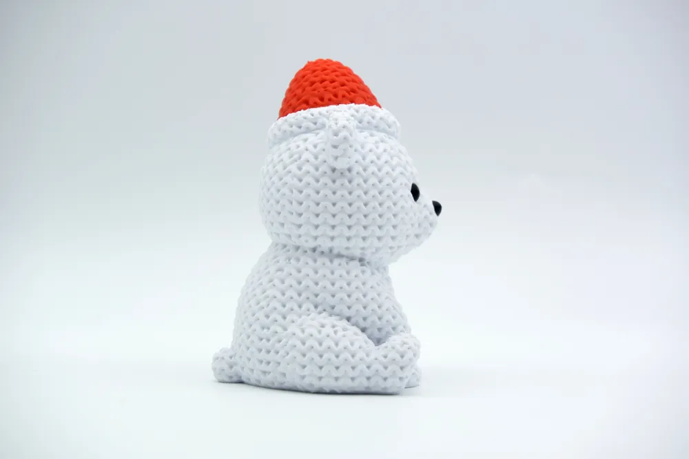 Urso Polar 3D — vista lateral