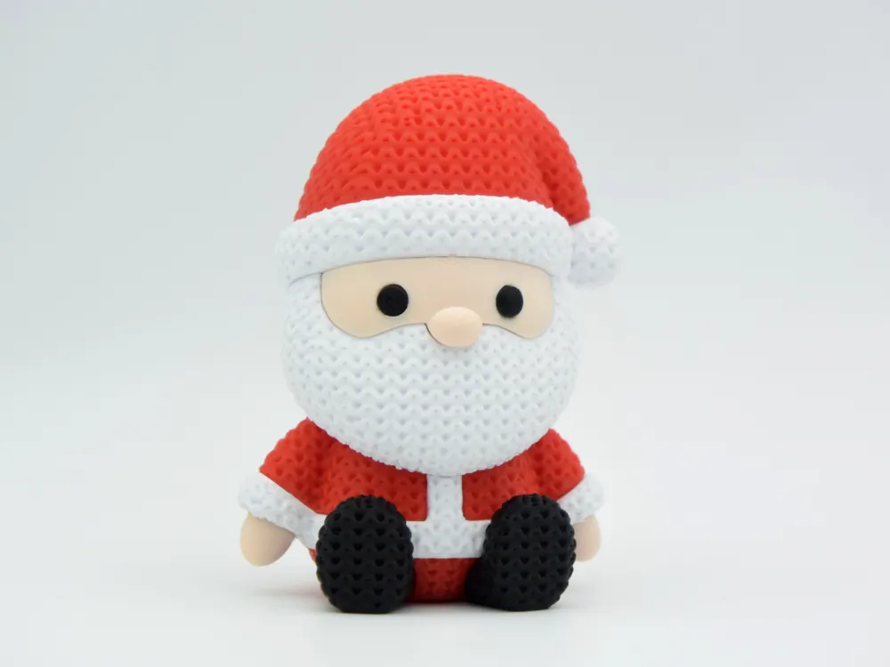 Papai Noel 3D — vista frontal